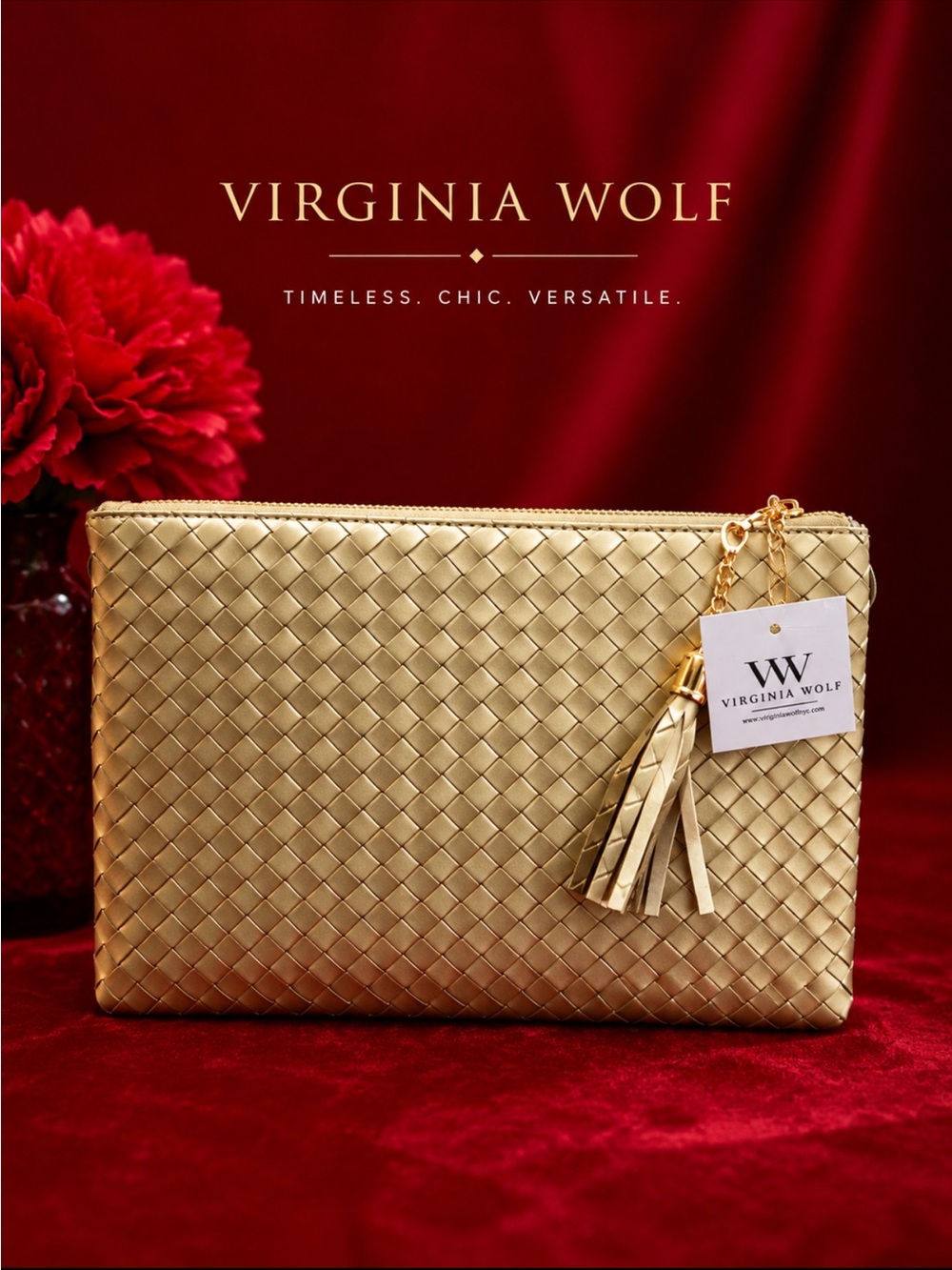 - Virginia Wolf  clutch bag purse